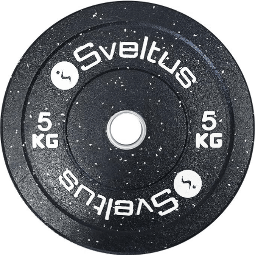 Disque olympique bumper 5 kg Sveltus