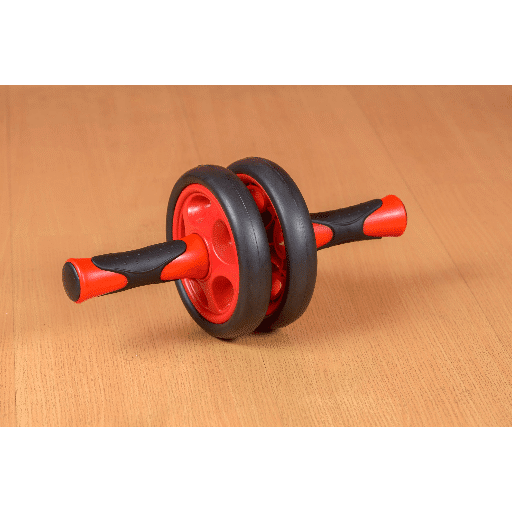 Roues abdominale rouge