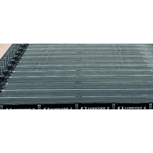 Piste de sled push pour Hyrox
